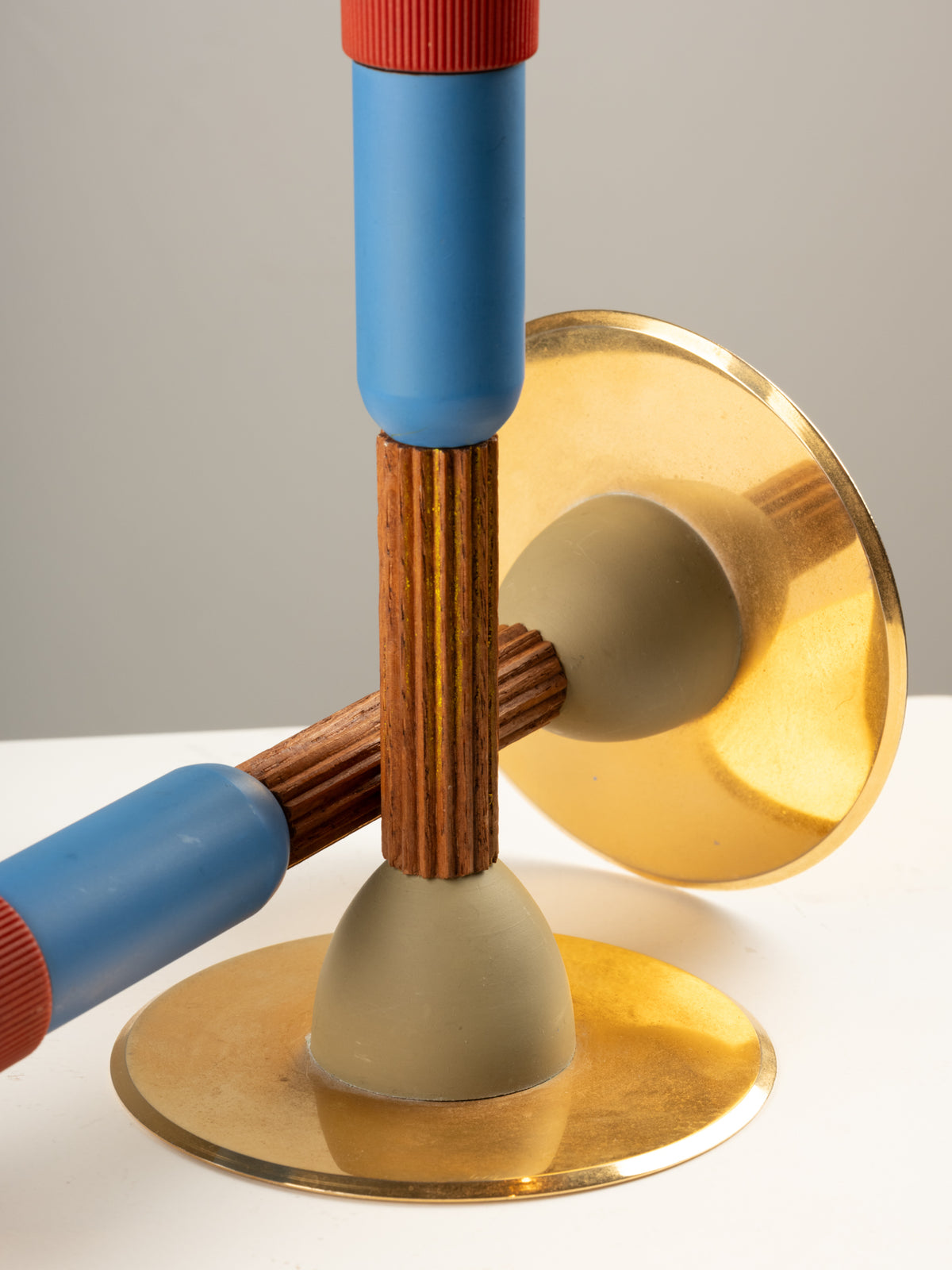 Hilton McConnico - Paire de bougeoirs Totem