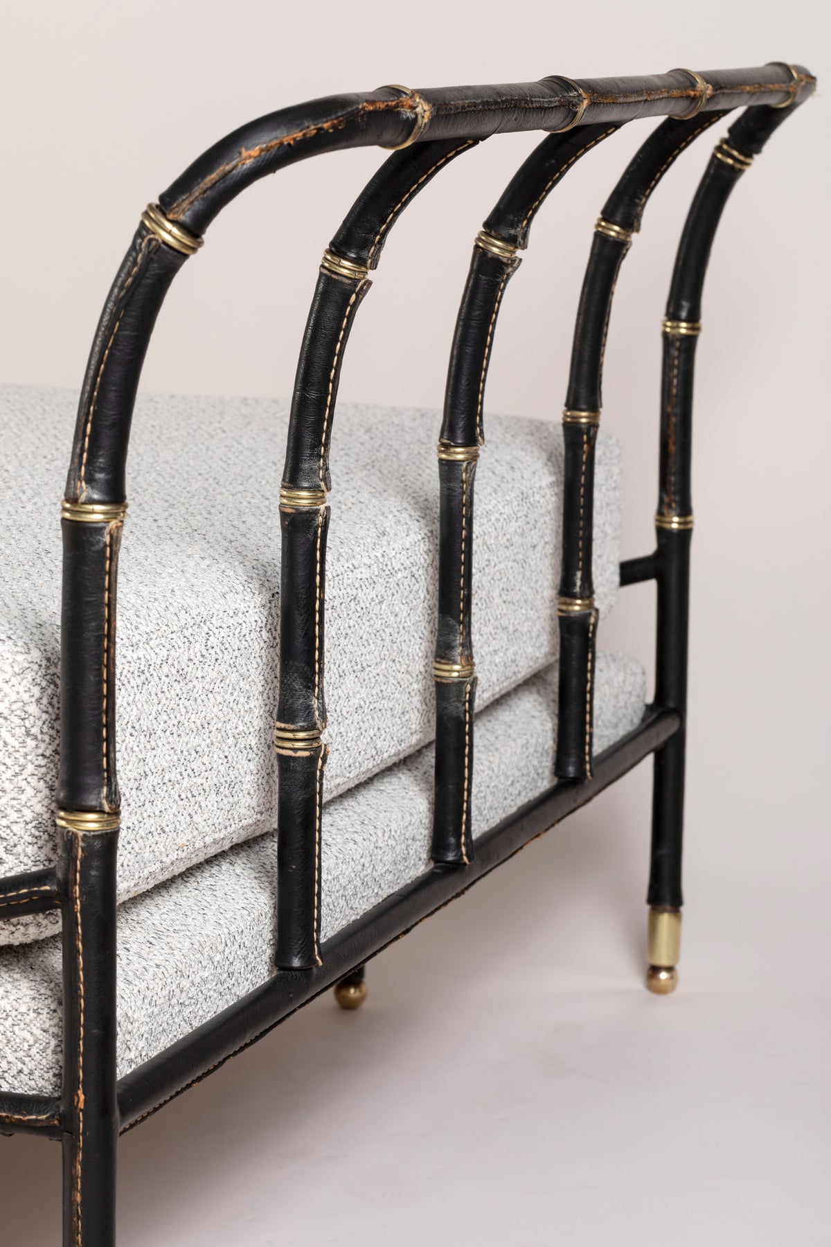 Jacques Adnet – Daybed « Corbeille » – vue 6