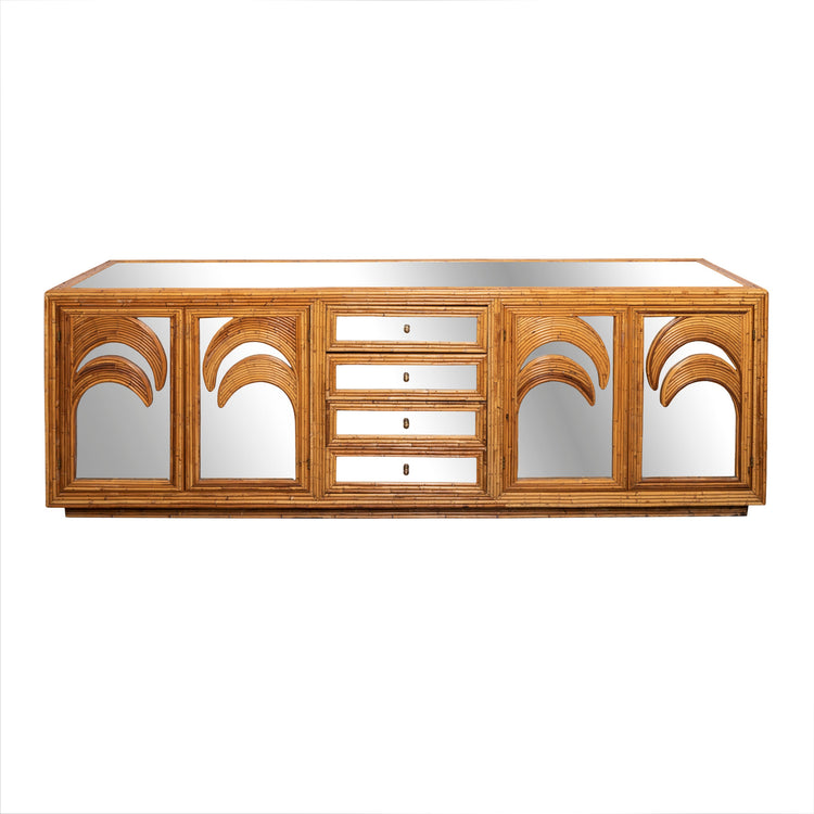 Vivai del Sud, grande enfilade en bambou