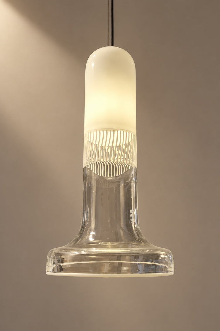 Roberto Pamio & Renato Toso, suspension en verre de Murano