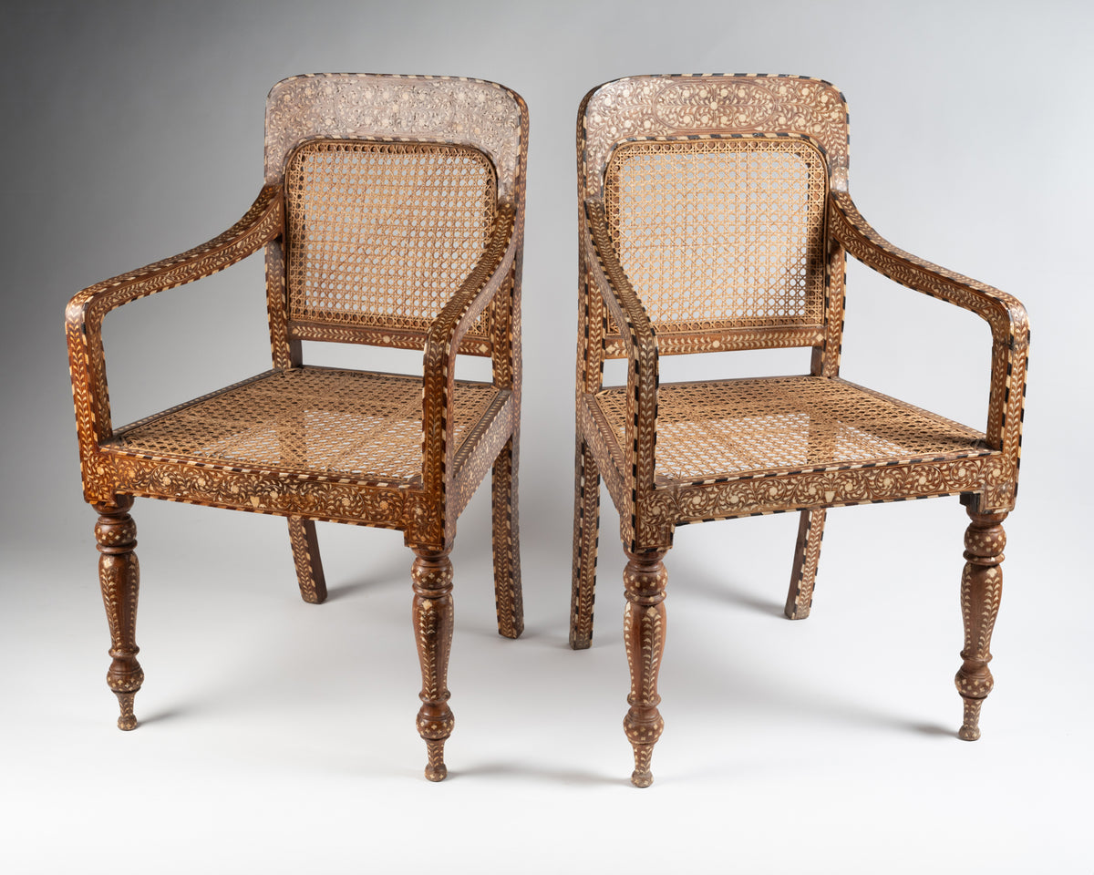 Compagnie des Indes – Paire de fauteuils – vue 2