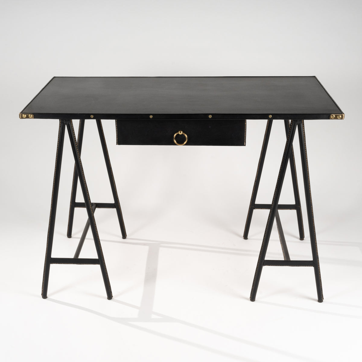Jacques Adnet - Bureau tréteaux - VENDU