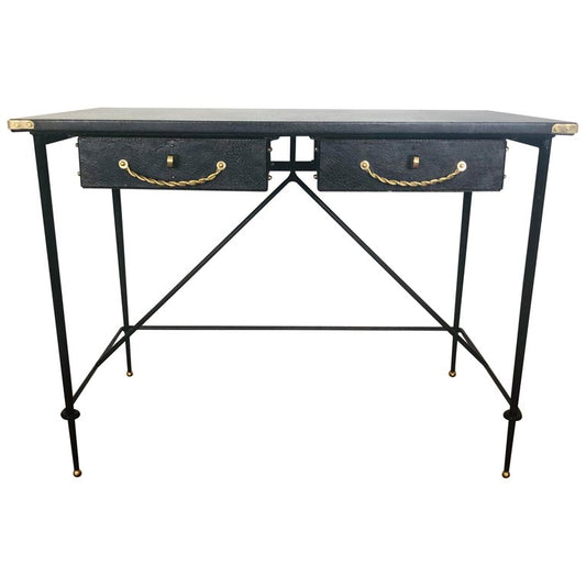 Jacques Adnet – Bureau plat – vue 2