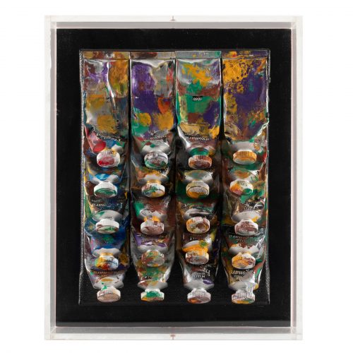 Arman – 20 tubes de peinture – vue 2