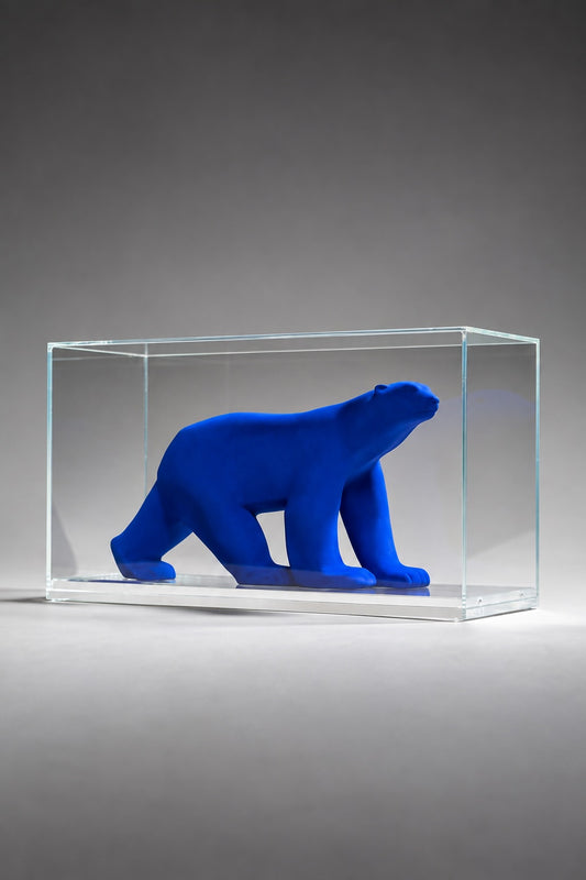 Yves Klein x François Pompon - L'ours Pompon