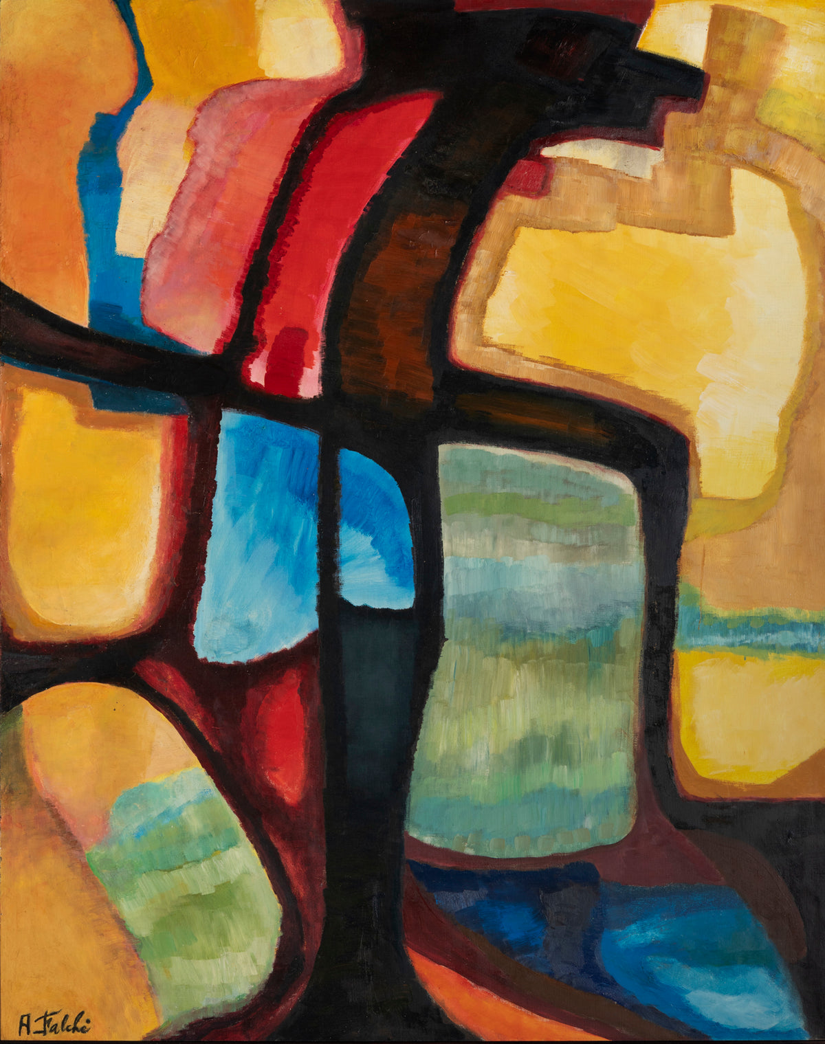 Ange Falchi – Huile sur toile – vue 3
