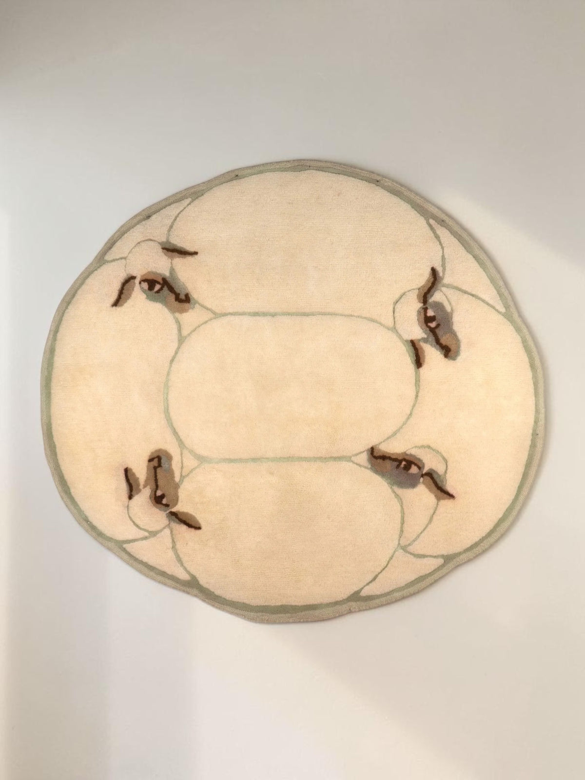 Lalanne - Tapis Mini Troupeau de Moutons - VENDU