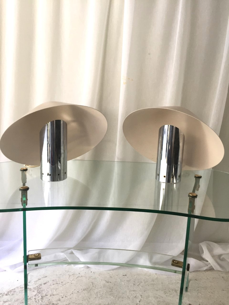 Sergio Mazza & Giuliana Gramigna – Paire de lampes « Chioccio » – vue 4