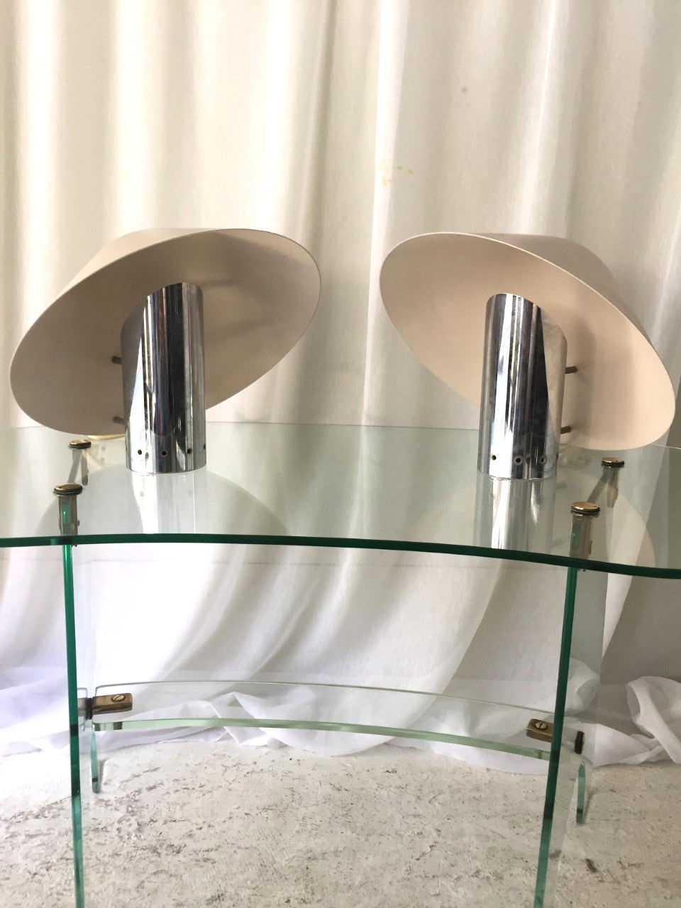 Sergio Mazza & Giuliana Gramigna – Paire de lampes « Chioccio » – vue 3