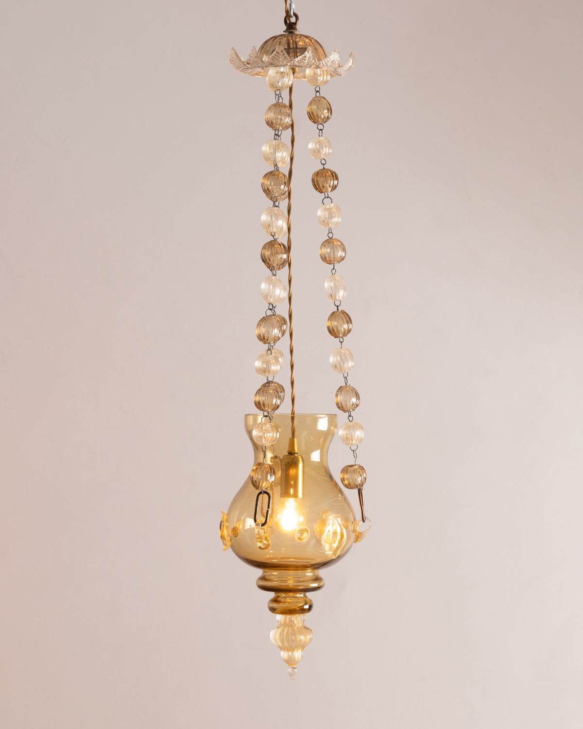 Murano - Lanterne à paillettes