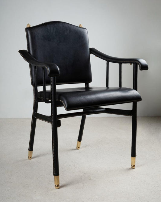 Jacques Adnet – Fauteuil « Pomme de pin » – vue d'ensemble