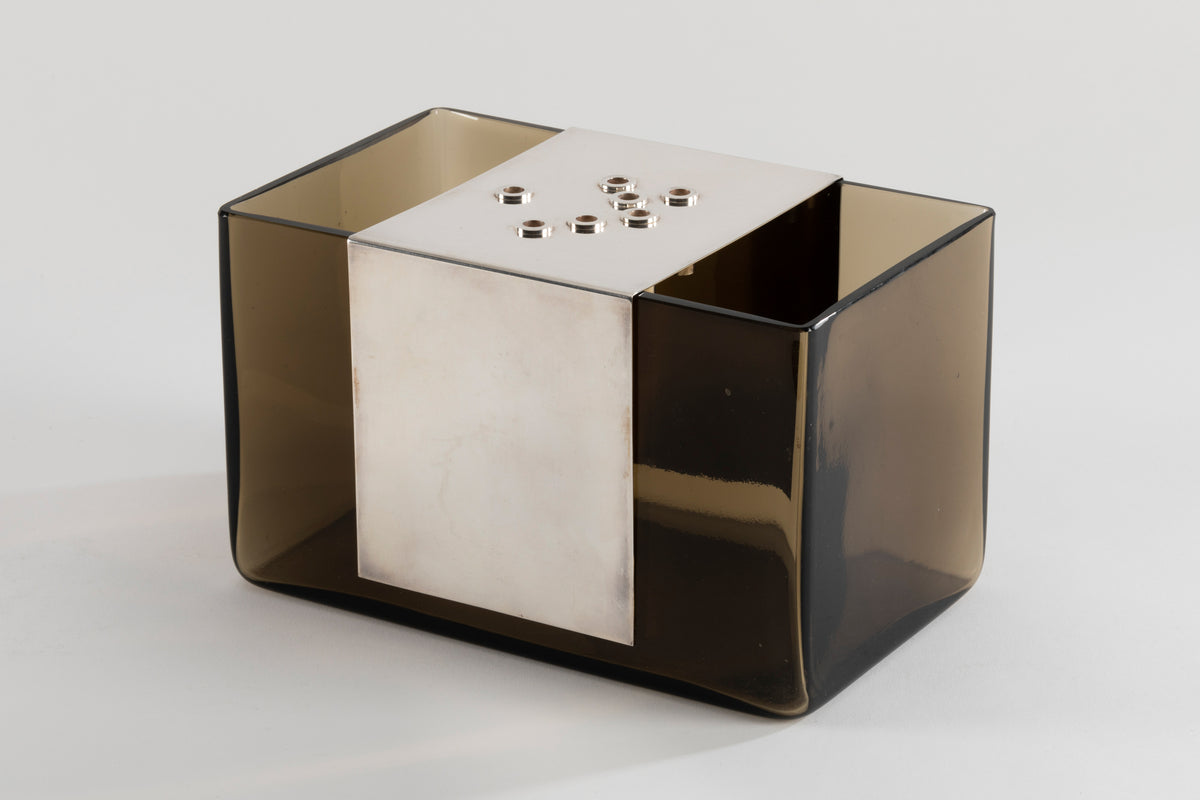 Lino Sabattini – Vase ikebana « Palmasera » – vue 4