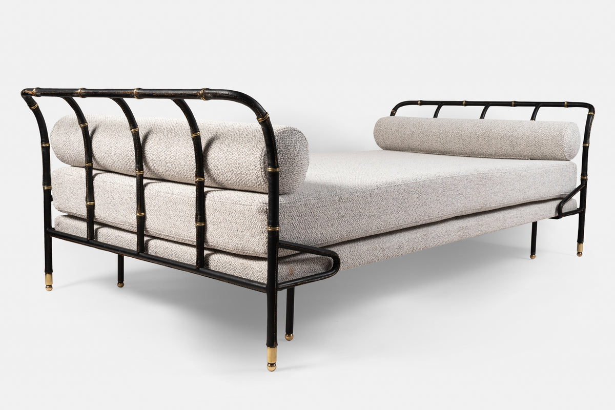 Jacques Adnet – Daybed « Corbeille » – vue 4
