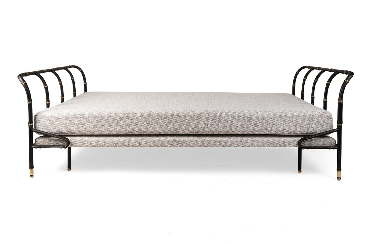 Jacques Adnet – Daybed « Corbeille » – vue 3