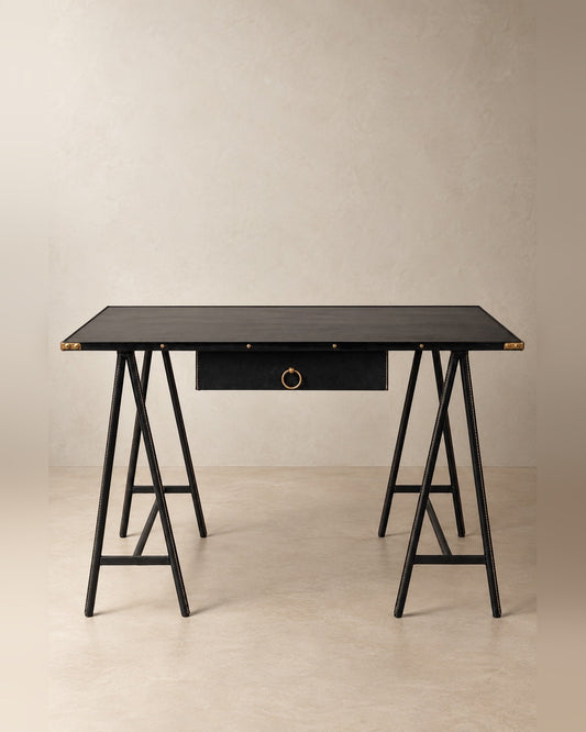 Bureau tréteaux de Jacques Adnet