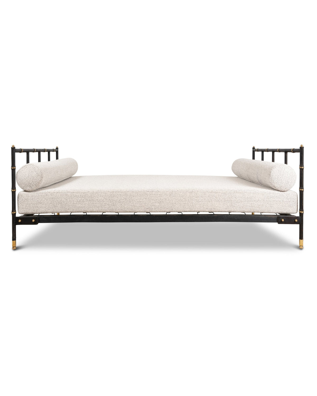 Jacques Adnet – Daybed à sphères – vue d'ensemble