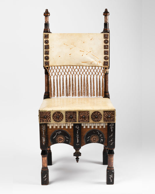 Carlo Bugatti – Chaise – vue d'ensemble