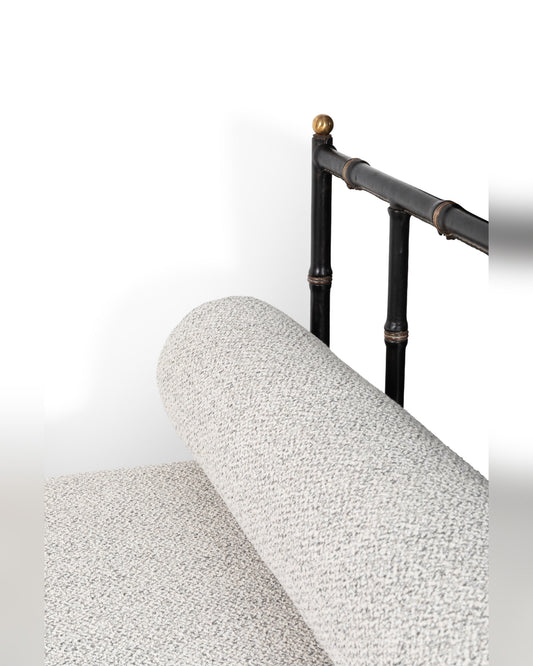 Jacques Adnet – Daybed à anneaux – vue d'ensemble