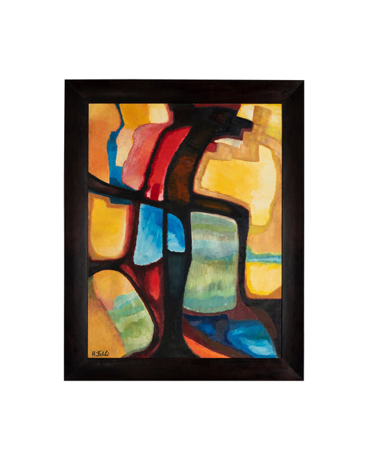 Ange Falchi – Huile sur toile – vue d'ensemble