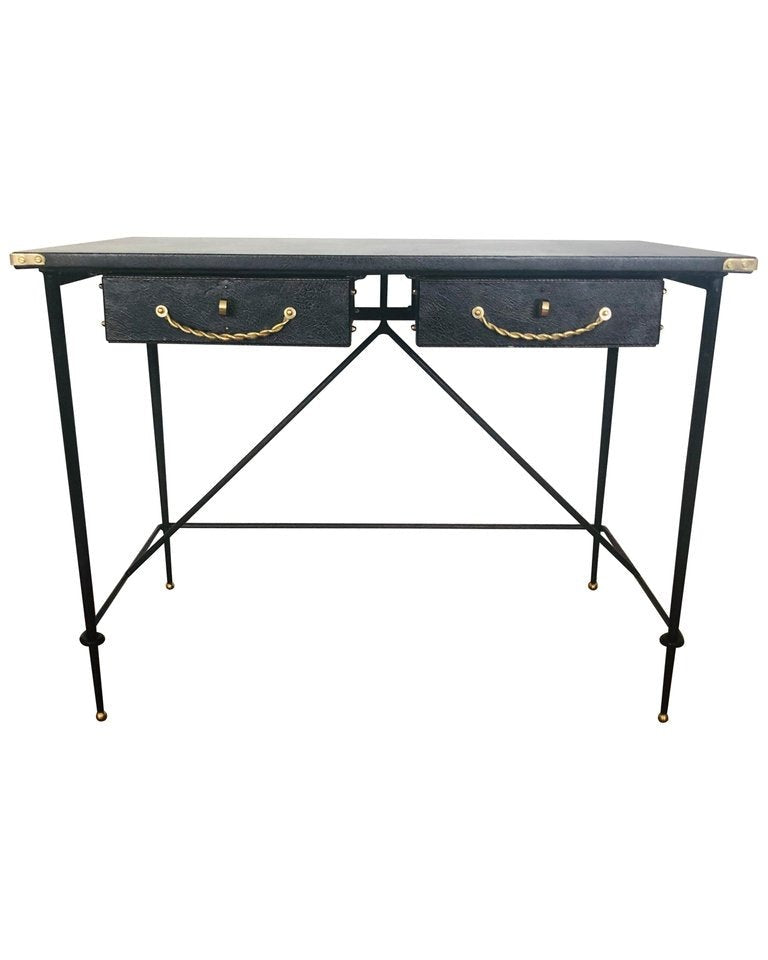 Jacques Adnet – Bureau plat – vue d'ensemble