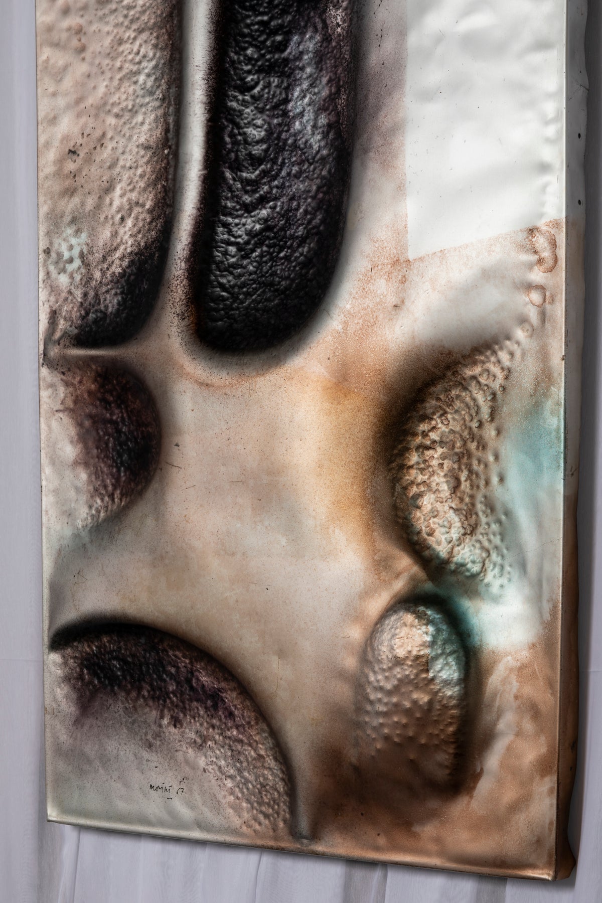 Claude Morini – Grand panneau en aluminium – vue 3
