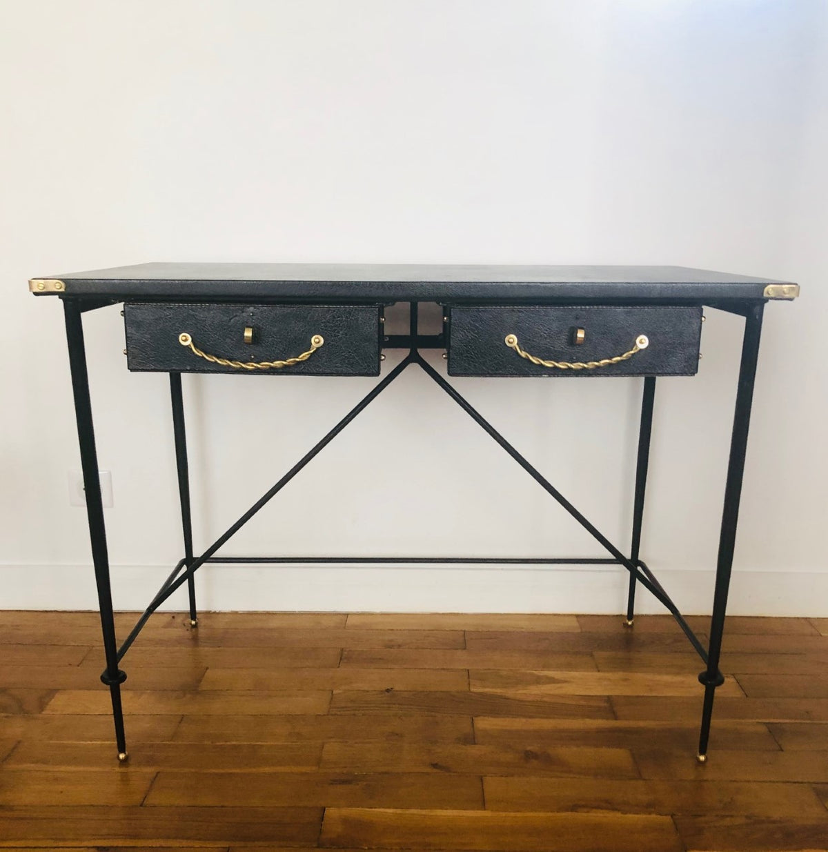 Jacques Adnet – Bureau plat – vue 3