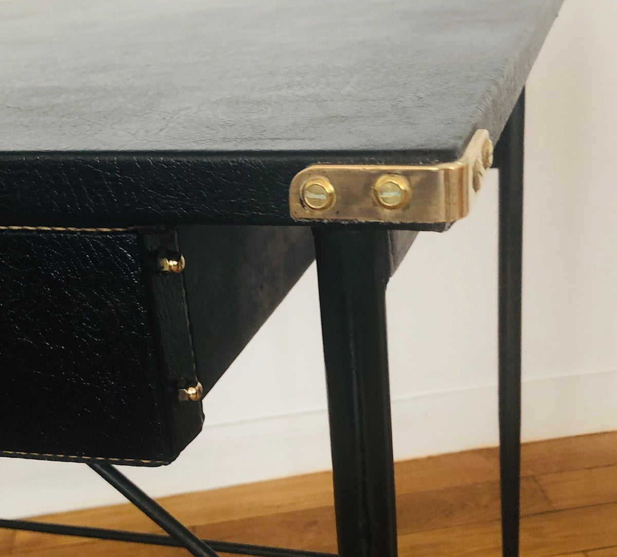 Jacques Adnet – Bureau plat – vue 5